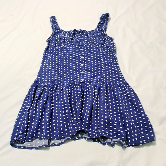 Frankie's Bikinis Christa Ruffled Polka Dot Mini Dress - Picture 5 of 6